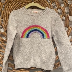 Cat and Jack rainbow sweater